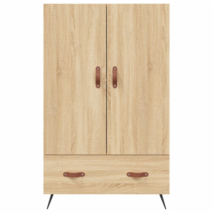 skab 69,5x31x115 cm konstrueret træ sonoma-eg