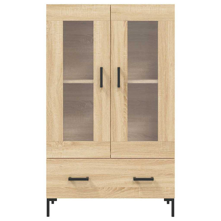 skab 69,5x31x115 cm konstrueret træ sonoma-eg