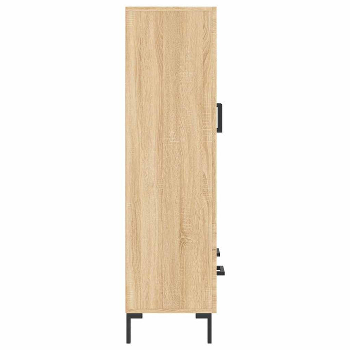 skab 69,5x31x115 cm konstrueret træ sonoma-eg