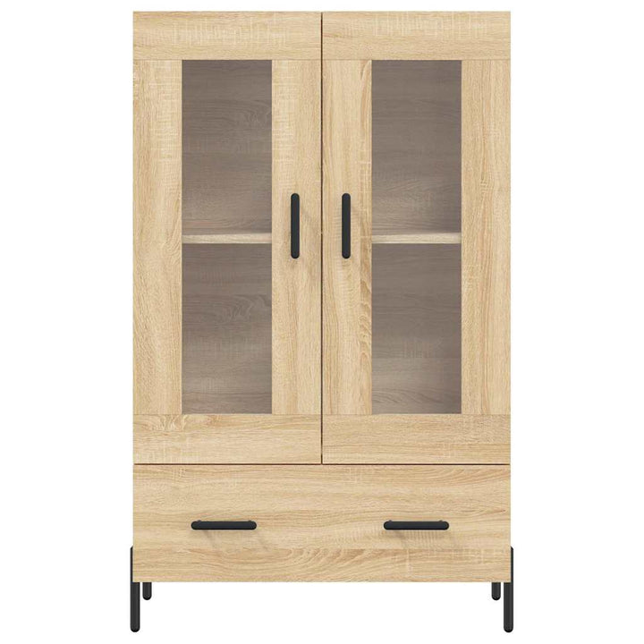 skab 69,5x31x115 cm konstrueret træ sonoma-eg