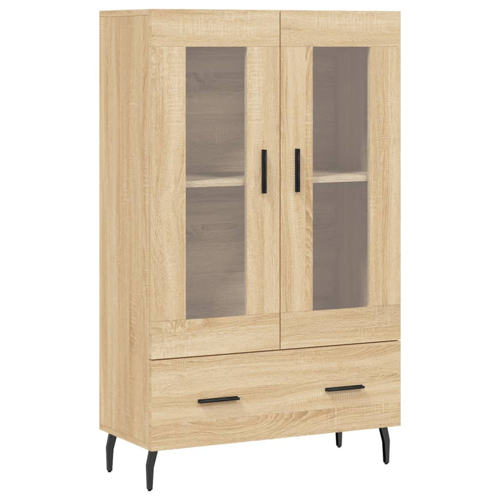 skab 69,5x31x115 cm konstrueret træ sonoma-eg