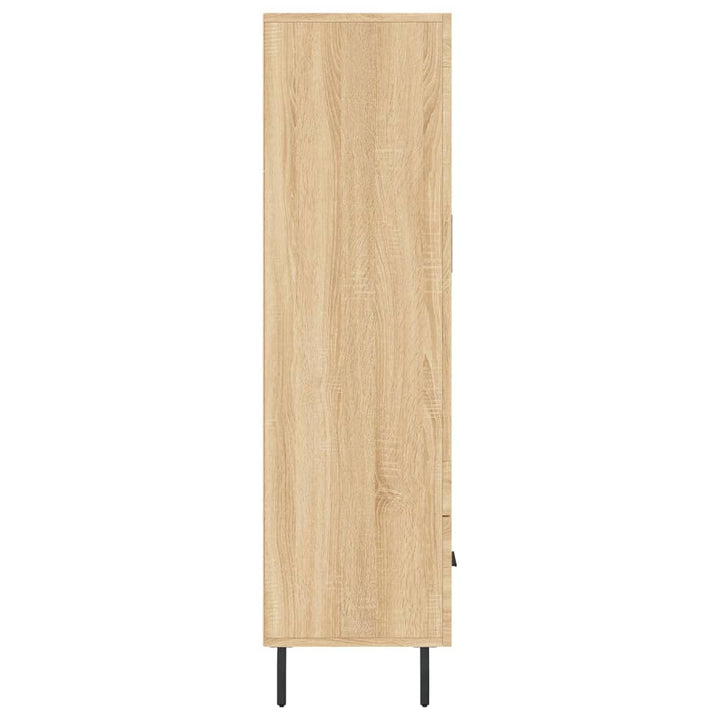skab 69,5x31x115 cm konstrueret træ sonoma-eg