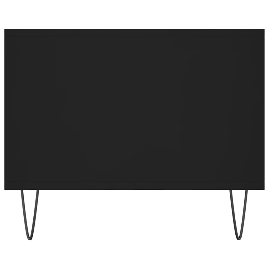 sofabord 102x50x40 cm konstrueret træ sort