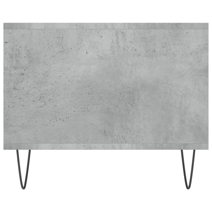 sofabord 102x50x40 cm konstrueret træ betongrå