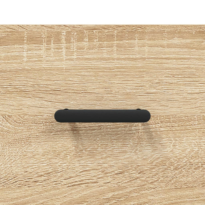 sofabord 102x50x40 cm konstrueret træ sonoma-eg