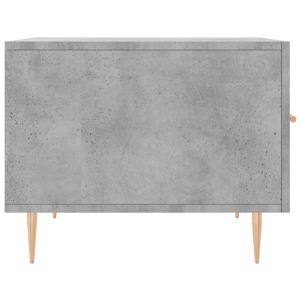 sofaborde 2 stk. 50x50x40 cm konstrueret træ betongrå