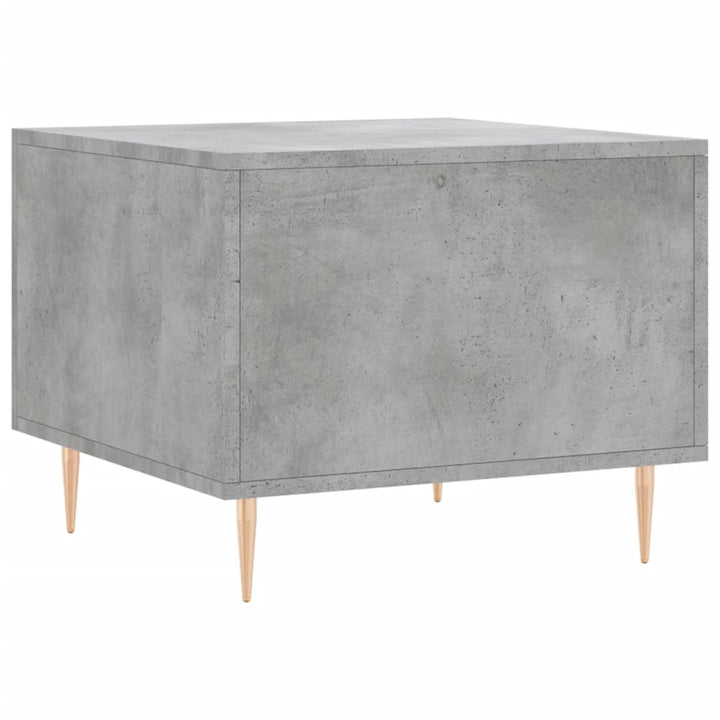 sofaborde 2 stk. 50x50x40 cm konstrueret træ betongrå