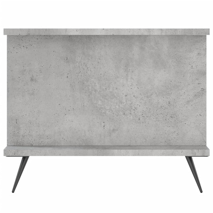 sofabord 90x50x40 cm konstrueret træ betongrå
