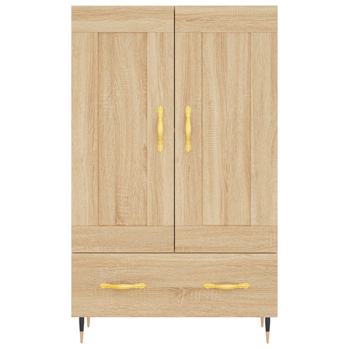 skab 69,5x31x115 cm konstrueret træ sonoma-eg