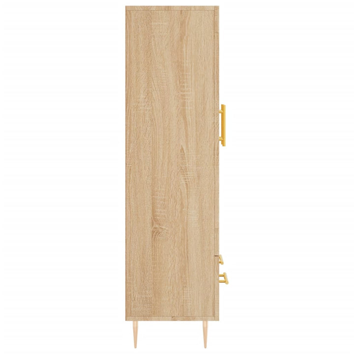 skab 69,5x31x115 cm konstrueret træ sonoma-eg