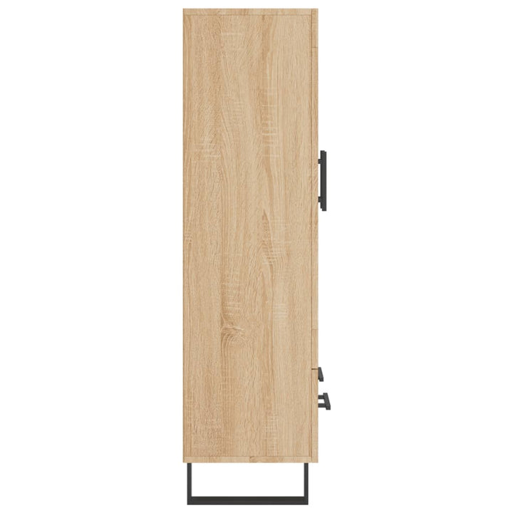 skab 69,5x31x115 cm konstrueret træ sonoma-eg