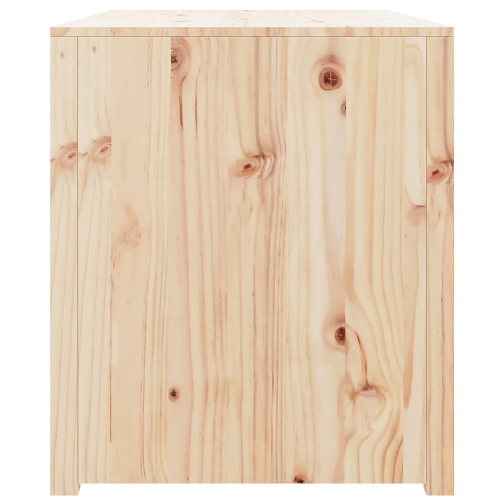 udendørs køkkenskab MEPPEL 106x55x64 cm massivt fyrretræ
