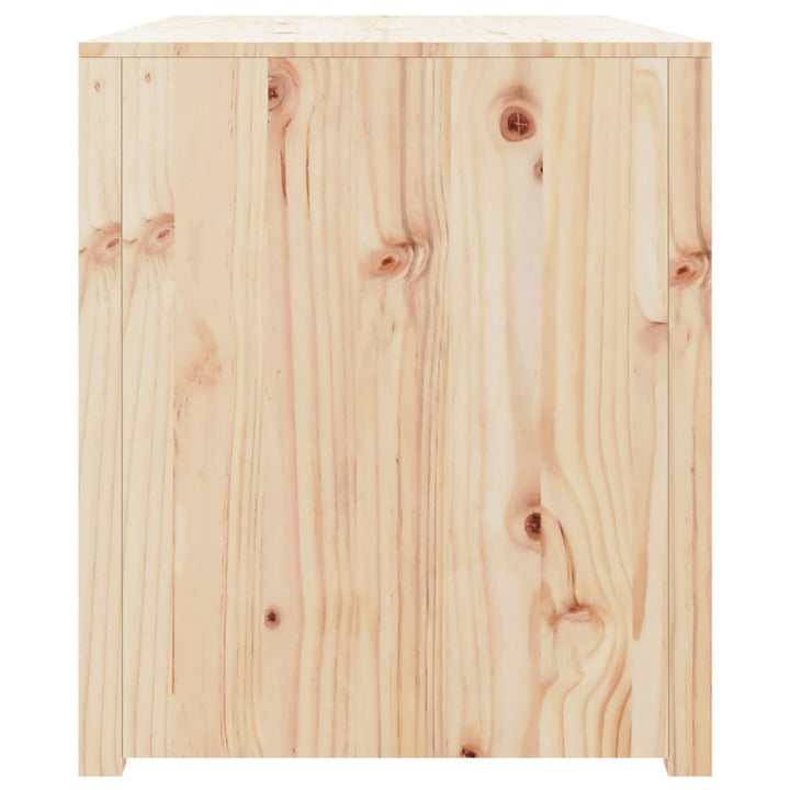udendørs køkkenskab MEPPEL 106x55x64 cm massivt fyrretræ