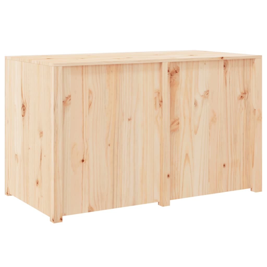 udendørs køkkenskab MEPPEL 106x55x64 cm massivt fyrretræ