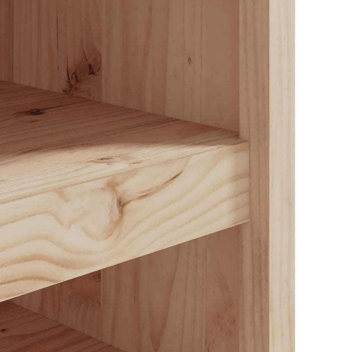 udendørs køkkenskab MEPPEL 106x55x64 cm massivt fyrretræ