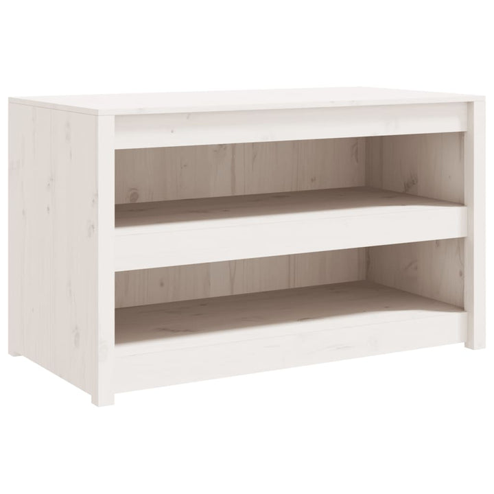 udendørs køkkenskab MEPPEL 106x55x64 cm massivt fyrretræ hvid