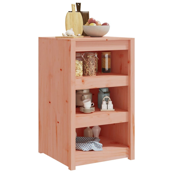 udendørs køkkenskab MEPPEL 55x55x92 cm massivt douglasgran