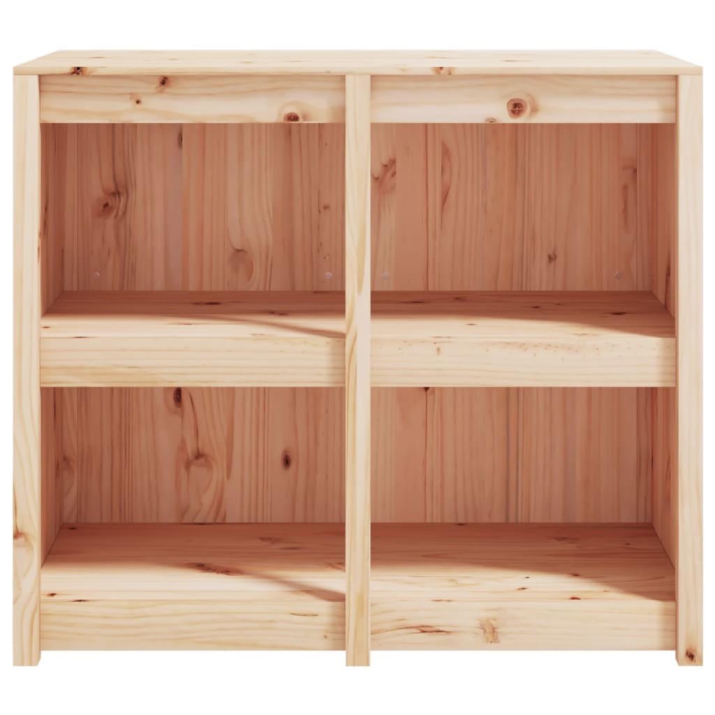 udendørs køkkenskab MEPPEL 106x55x92 cm massivt fyrretræ