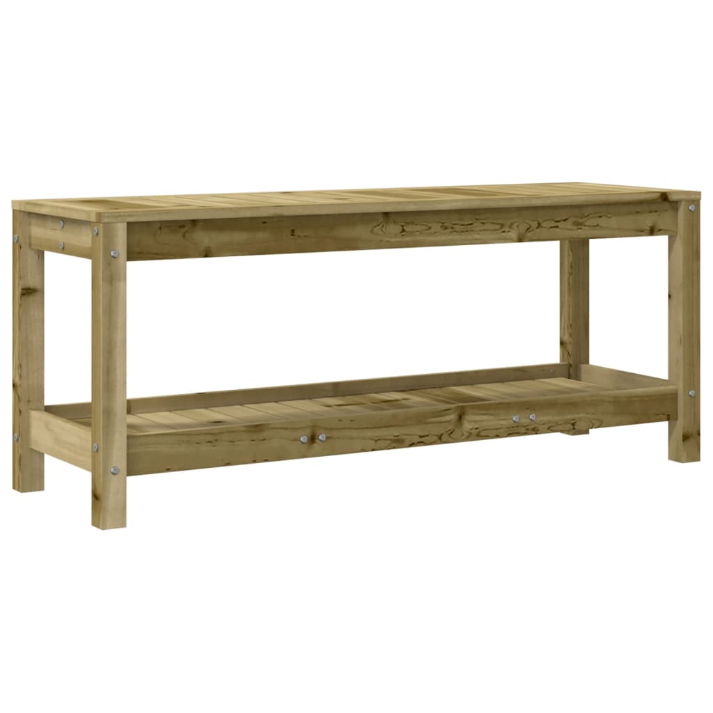 havebænk 108x35x45 cm imprægneret fyrretræ