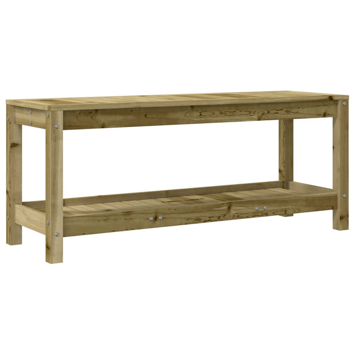 havebænk 108x35x45 cm imprægneret fyrretræ