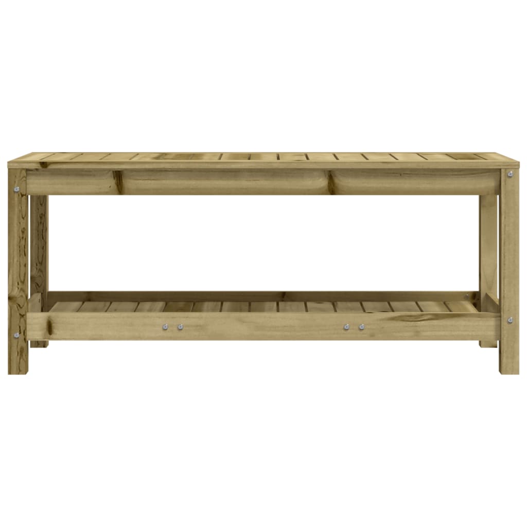 havebænk 108x35x45 cm imprægneret fyrretræ