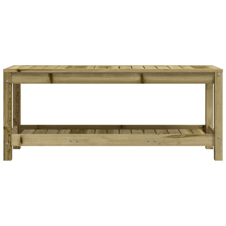 havebænk 108x35x45 cm imprægneret fyrretræ