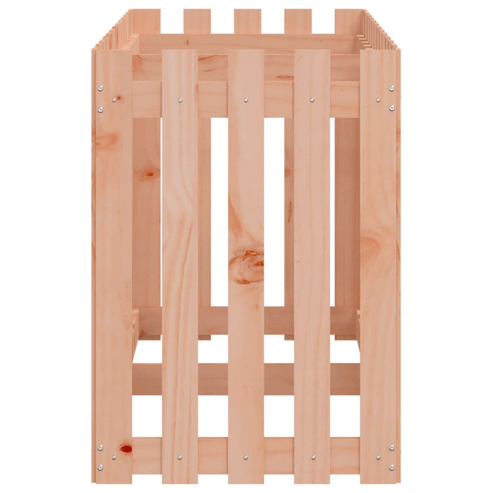 højbed med stakitdesign 150x50x70 cm massivt douglasgran