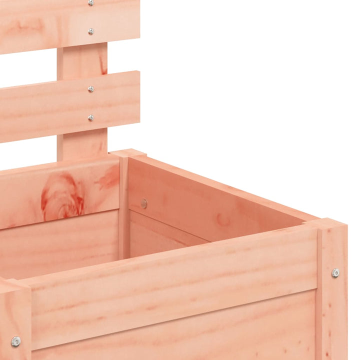 plantekasse med stativ 39x39,5x114 cm massivt douglasgran