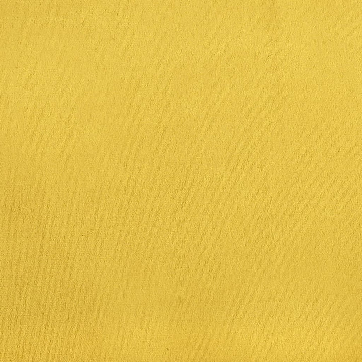 lænestol velour gul