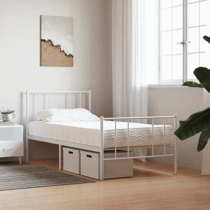 skummadras 80x200 cm hårdhed H2 H3 hvid