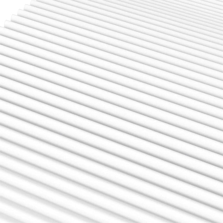 skummadras 140x200 cm hårdhed H2 H3 hvid