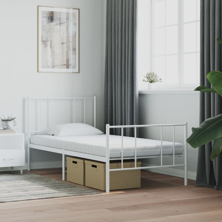 skummadras 90x190 cm 7 zoner hårdhed 20 ILD hvid