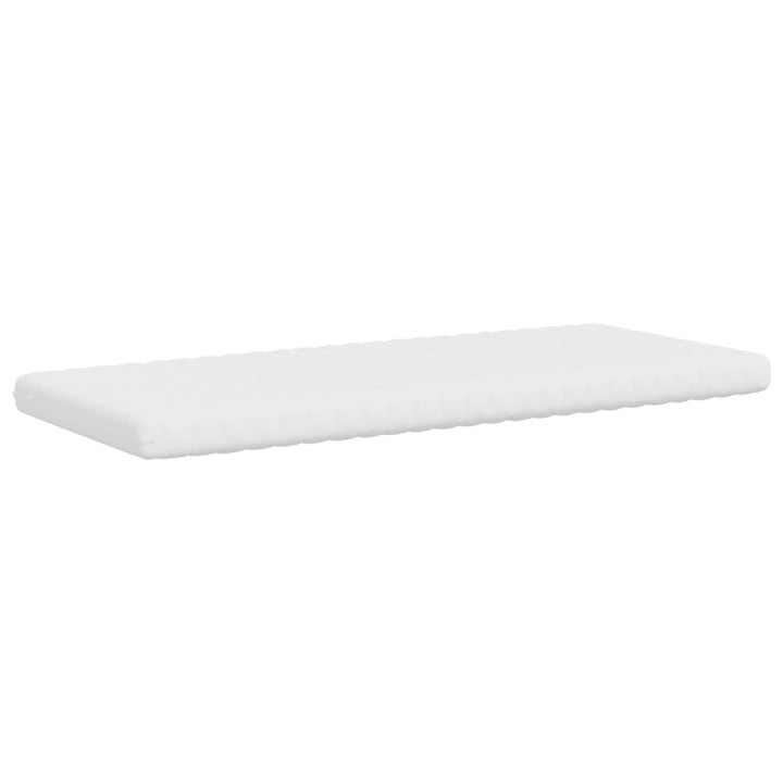 skummadrasser 2 stk. 90x200 cm 7 zoner hårdhed 20 ILD hvid