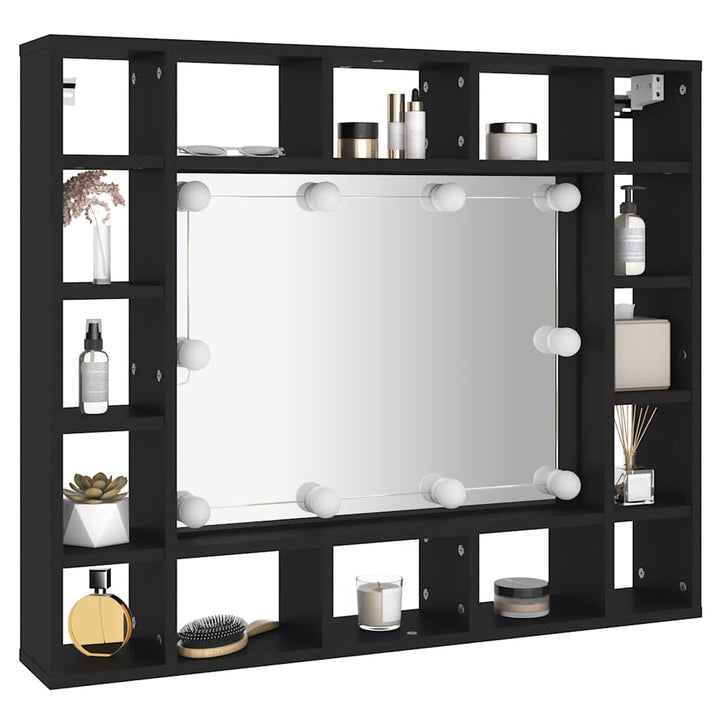 LED-spejlskab 91x15x76,5 cm