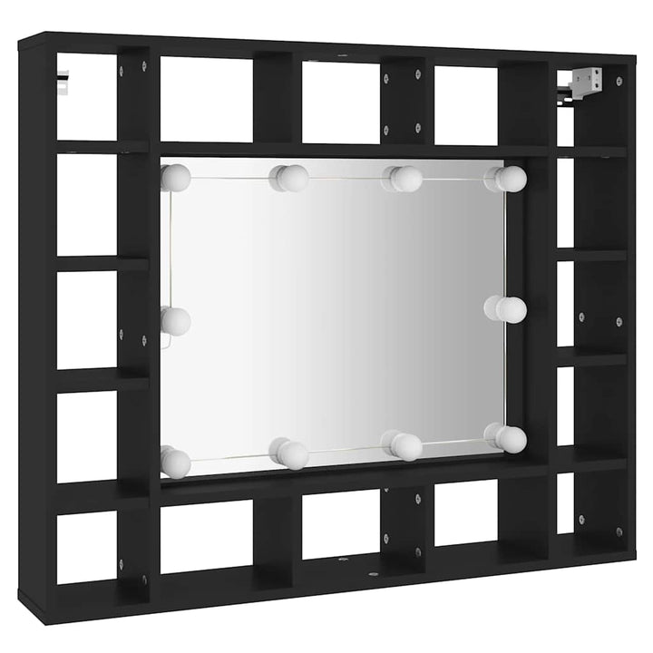 LED-spejlskab 91x15x76,5 cm
