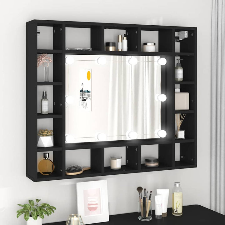 LED-spejlskab 91x15x76,5 cm