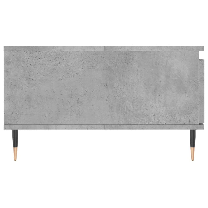 sofabord 90x60x35 cm konstrueret træ betongrå