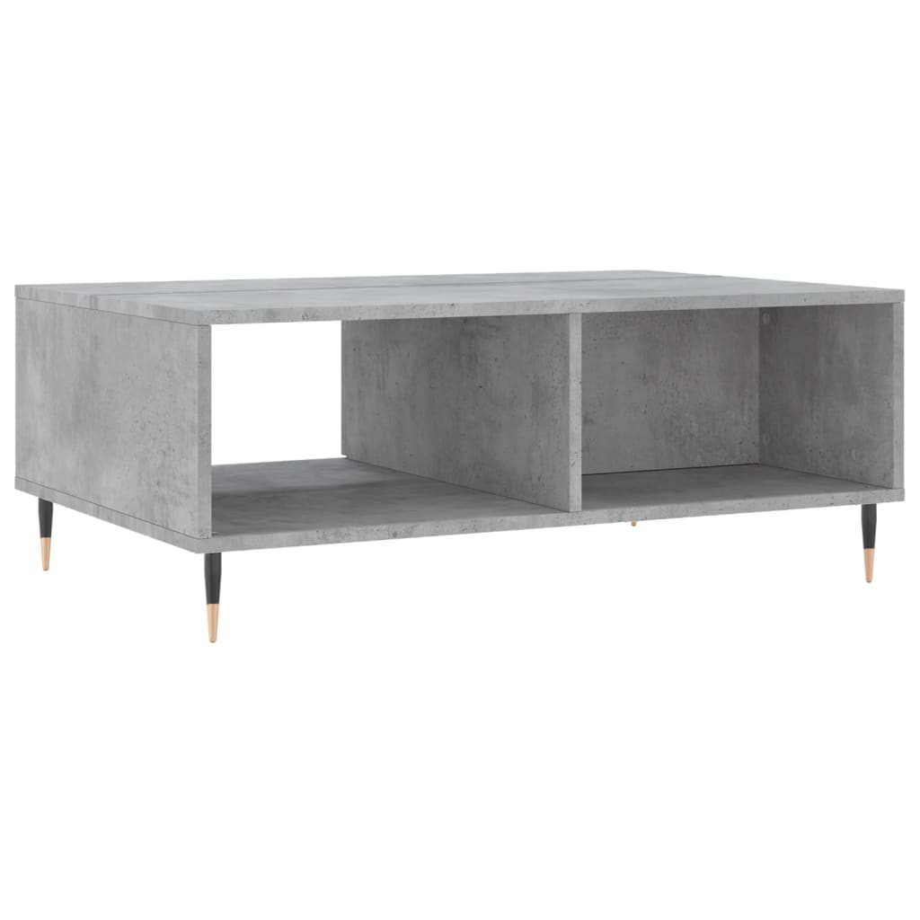sofabord 90x60x35 cm konstrueret træ betongrå