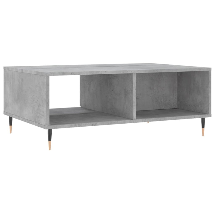 sofabord 90x60x35 cm konstrueret træ betongrå