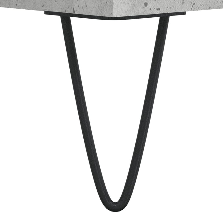 sofabord 90x60x35 cm konstrueret træ betongrå