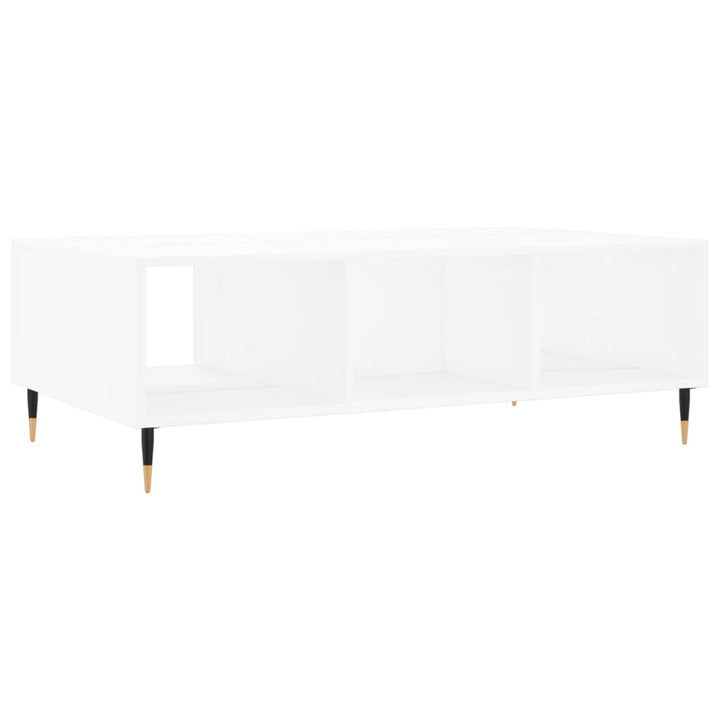sofabord 104x60x35 cm konstrueret træ hvid