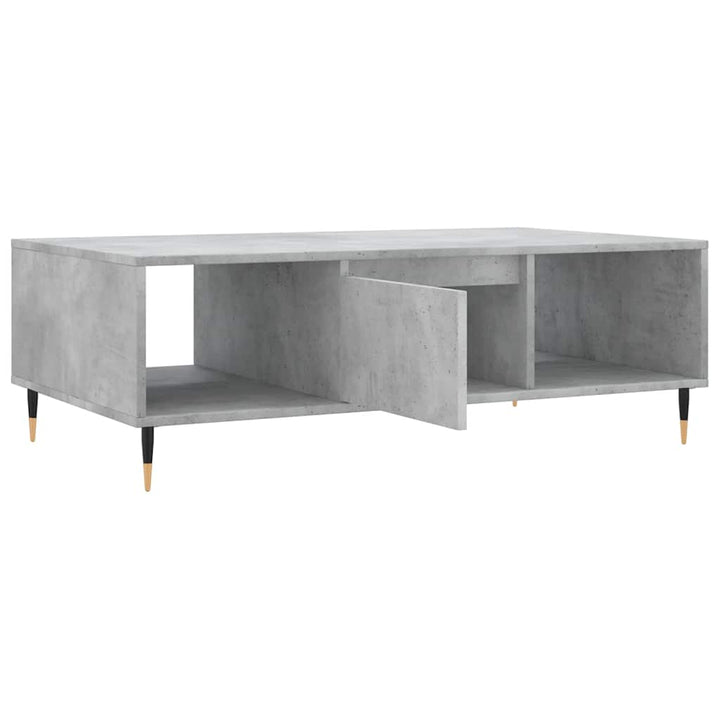 sofabord 104x60x35 cm konstrueret træ betongrå