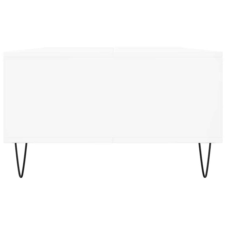 sofabord 104x60x35 cm konstrueret træ hvid
