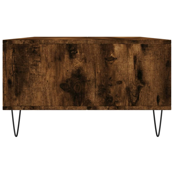 sofabord 104x60x35 cm konstrueret træ røget egetræsfarve