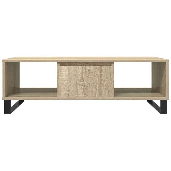sofabord 104x60x35 cm konstrueret træ sonoma-eg
