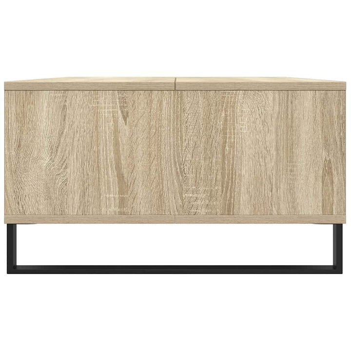 sofabord 104x60x35 cm konstrueret træ sonoma-eg