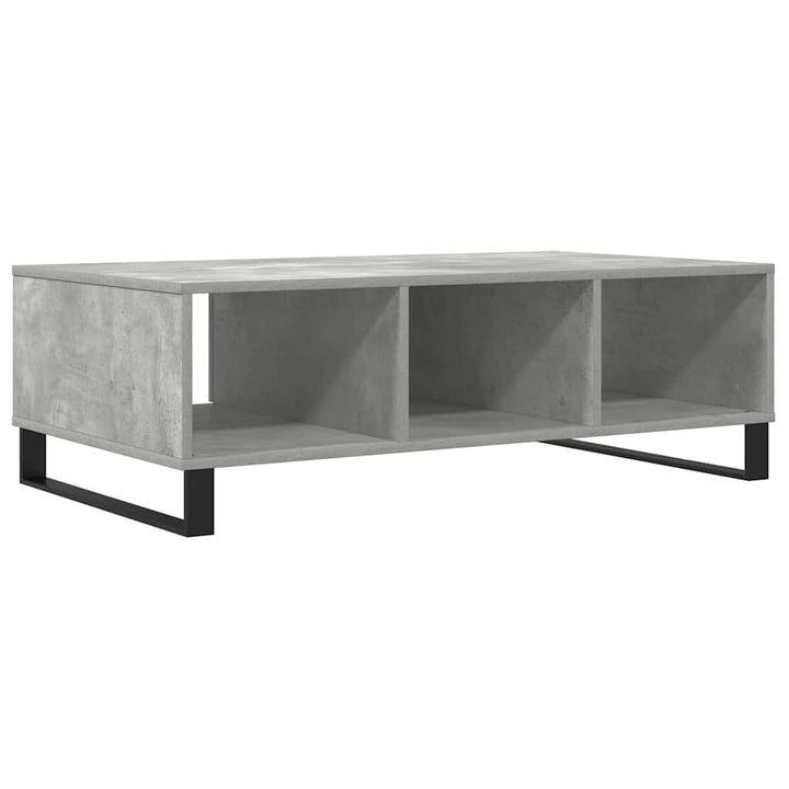 sofabord 104x60x35 cm konstrueret træ betongrå