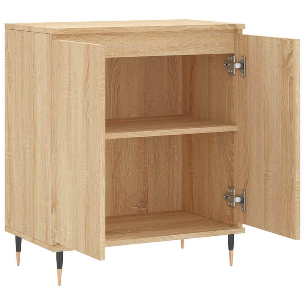 skænk 60x35x70 cm konstrueret træ sonoma-eg