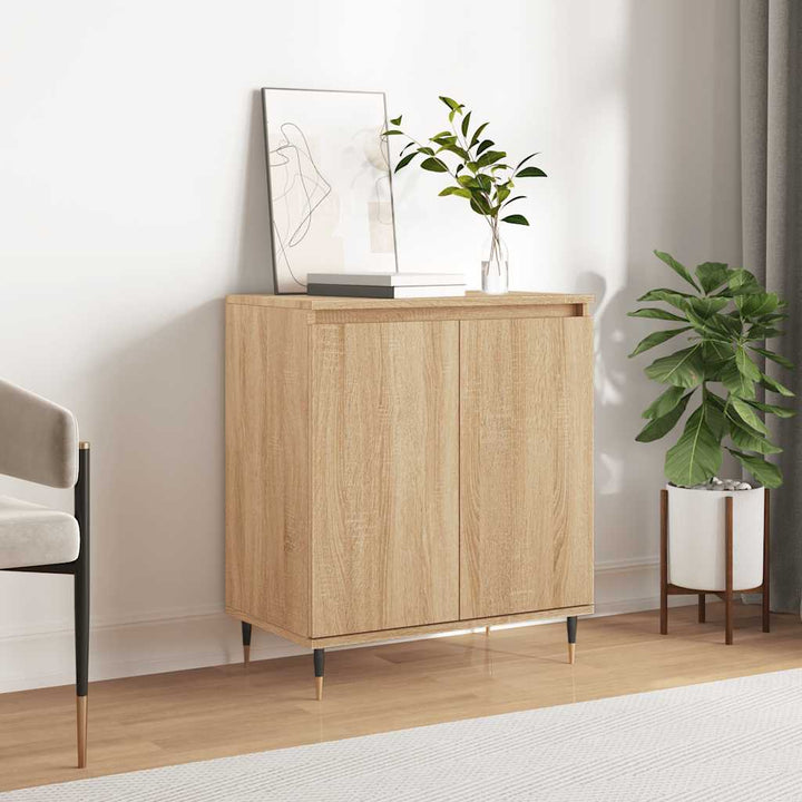 skænk 60x35x70 cm konstrueret træ sonoma-eg