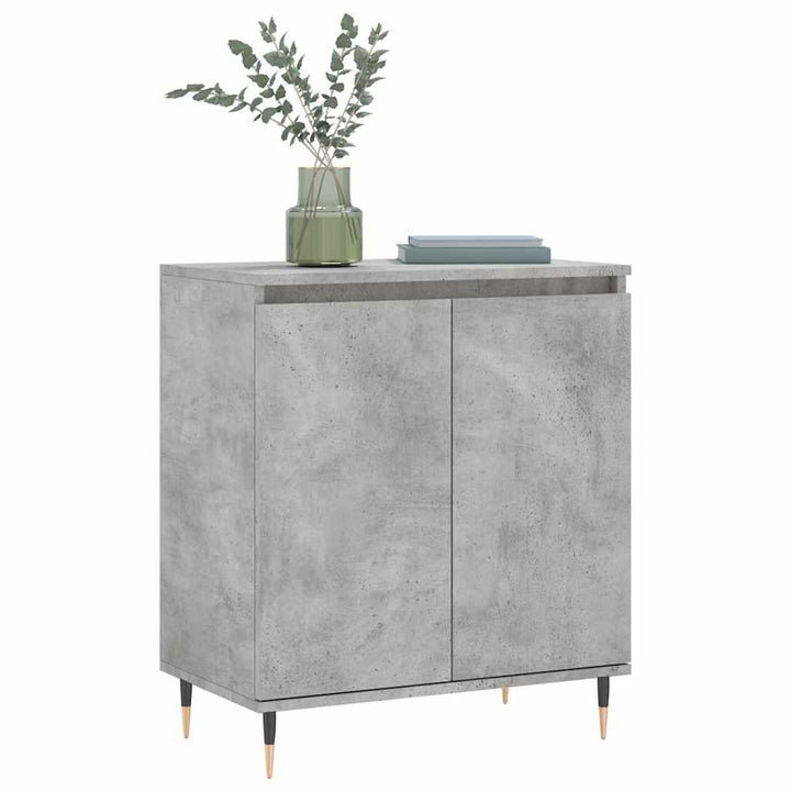 skænk 60x35x70 cm konstrueret træ betongrå